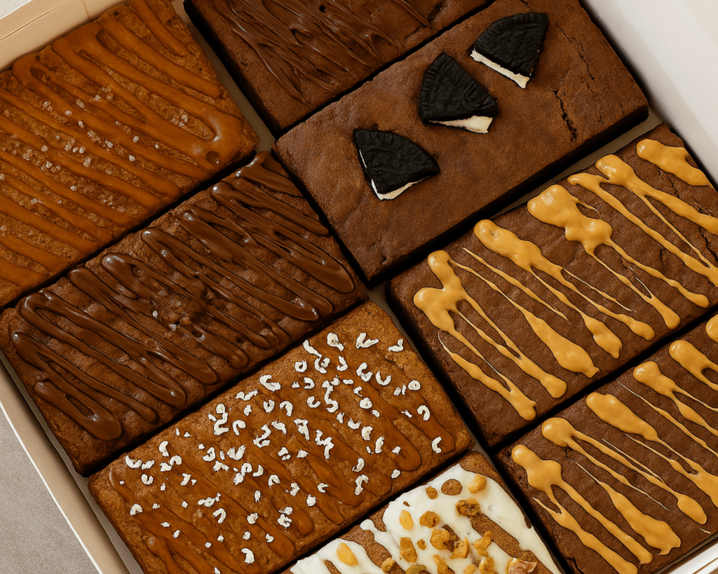 Box Gourmande - 8 Brownies au choix